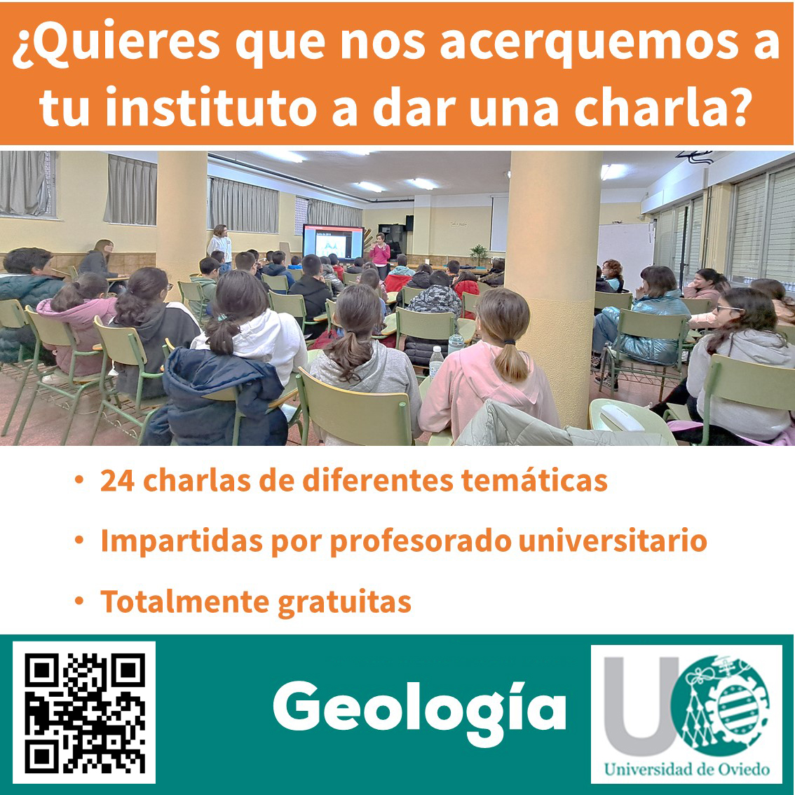 Oferta de charlas divulgativas Oferta de charlas divulgativas