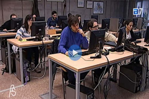 Imagen del aula del máster Imagen del aula del máster