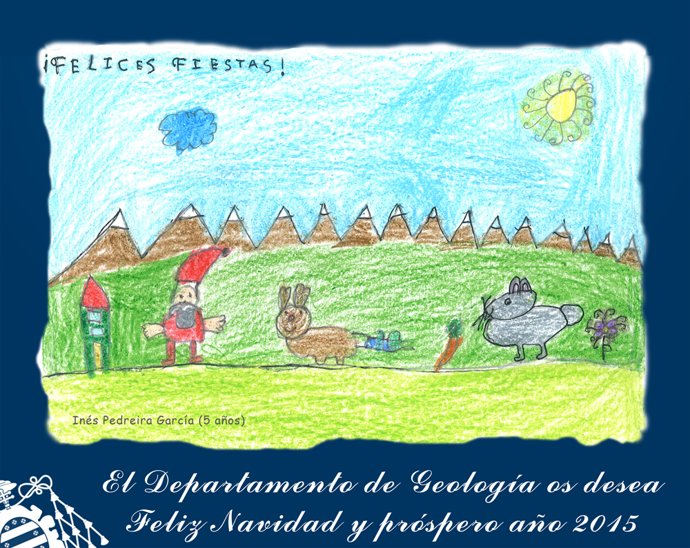 Postal de Navidad ganadora Postal de Navidad ganadora