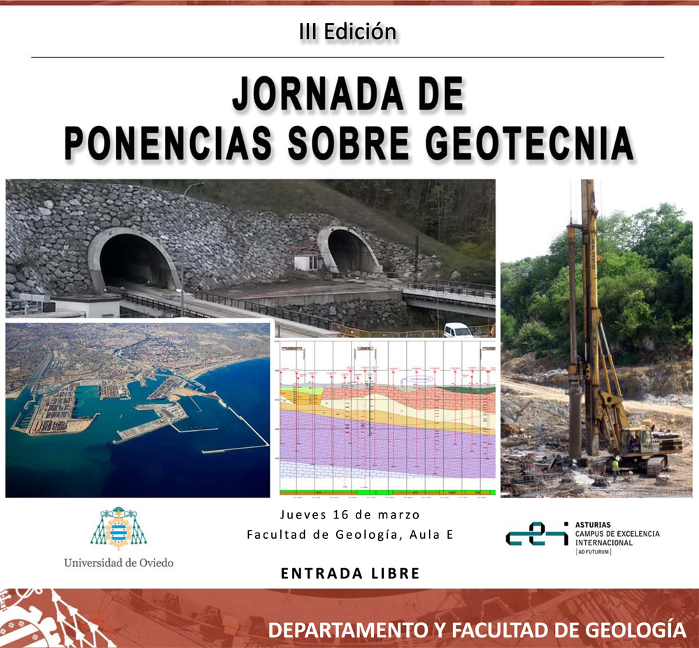 III Jornada de ponencias sobre Geotecnia III Jornada de ponencias sobre Geotecnia