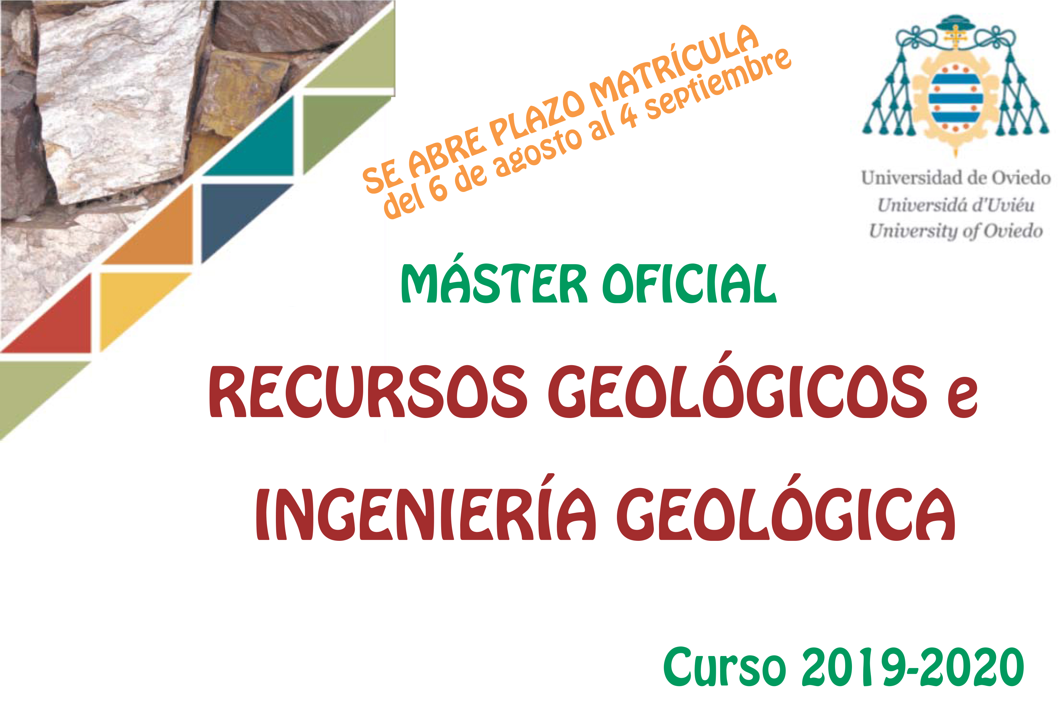 Plazo de matrícula abierto a partir del 6 de agosto Plazo de matrícula abierto a partir del 6 de agosto