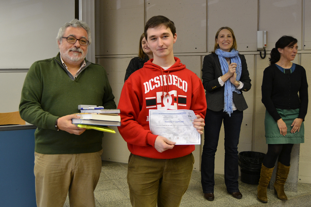 Daviz Roiz del Valle vence en la 1ª Olimpiada Asturiana de Geología Daviz Roiz del Valle vence en la 1ª Olimpiada Asturiana de Geología